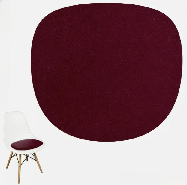 Classic Mid-Century Design Seat Cushion for Dining Office Chair in 4 or 8mm Eco Felt Pad