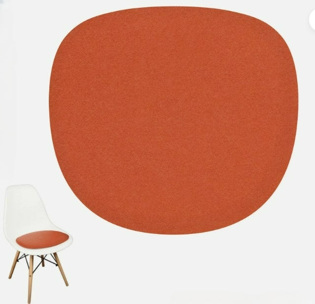 Classic Mid-Century Design Seat Cushion for Dining Office Chair in 4 or 8mm Eco Felt Pad