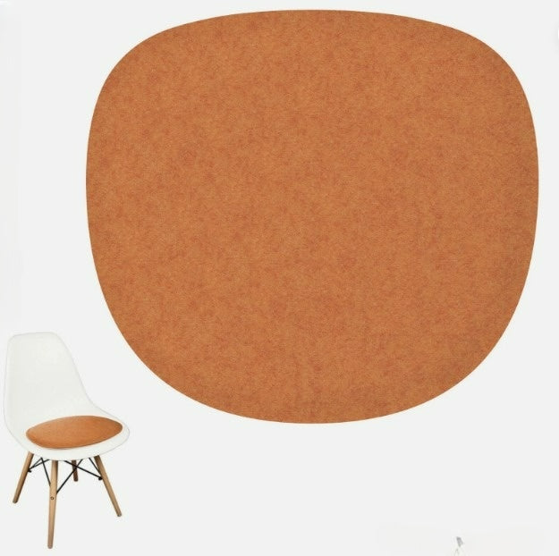 Classic Mid-Century Design Seat Cushion for Dining Office Chair in 4 or 8mm Eco Felt Pad