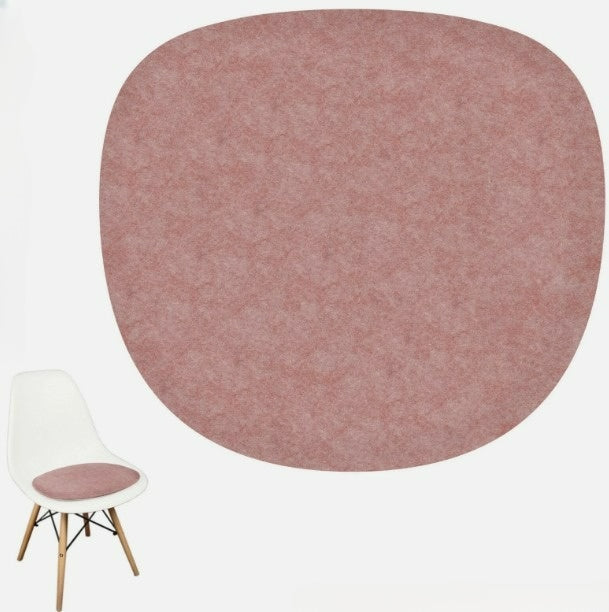 Classic Mid-Century Design Seat Cushion for Dining Office Chair in 4 or 8mm Eco Felt Pad