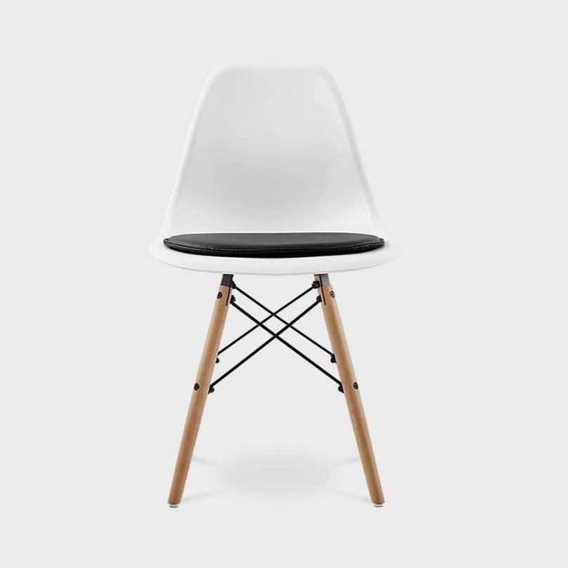 Distinct Designs Classic Mid-Century Design Seat Cushion for Dining Office Chair in Faux Leather-Distinct Designs (London) Ltd