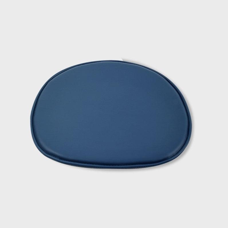 Distinct Designs Classic Mid-Century Design Seat Cushion for Dining Office Chair in Faux Leather-Dark Blue-Distinct Designs (London) Ltd