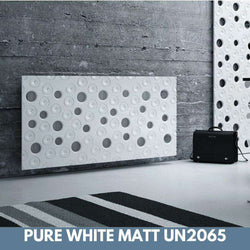 CustomMade Radiator Cover Decorative MOON Design WHITE 70 80 90 100 110 120 130 140 150 160 170 180-Distinct Designs (London) Ltd