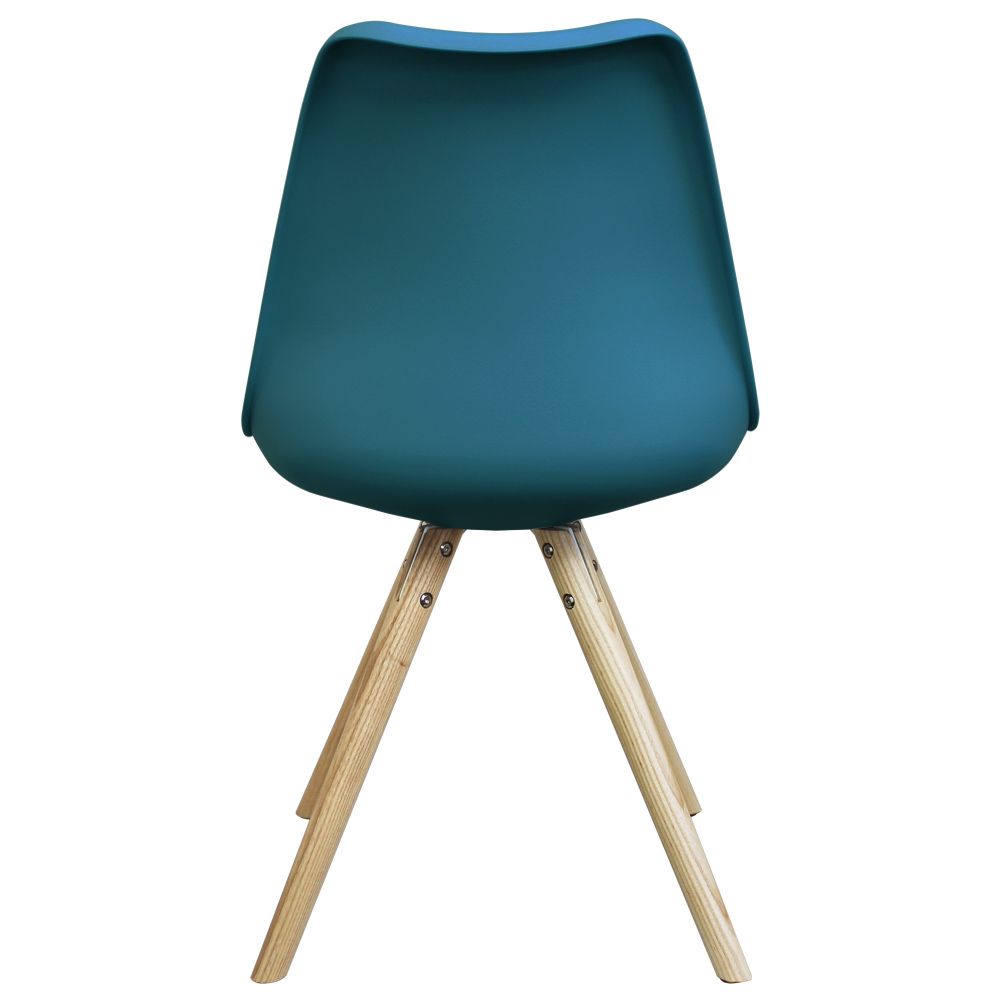Distinct Designs Classic Mid-Century Design Dining Office Chair in durable Teal PP Plastic-Distinct Designs (London) Ltd