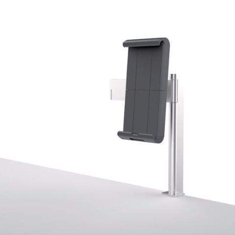 Premium Quality Aluminium Desk Worktop Clamp with Extendable Arm & 360° Rotatable 7-13"Tablet Holder-Distinct Designs (London) Ltd