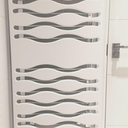 Towel Rail Radiator Cover Safety Panel protecting from burns in En-suit Cloaks Bathroom Heaters-Distinct Designs (London) Ltd