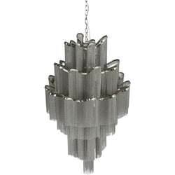 Blakemore Lux Chandelier 15 Light Waterfall Hanging Pendant Ceiling Lamp Fixture TRENTA 140cm drop-TRENTA 140H x 80 Dia-Distinct Designs (London) Ltd