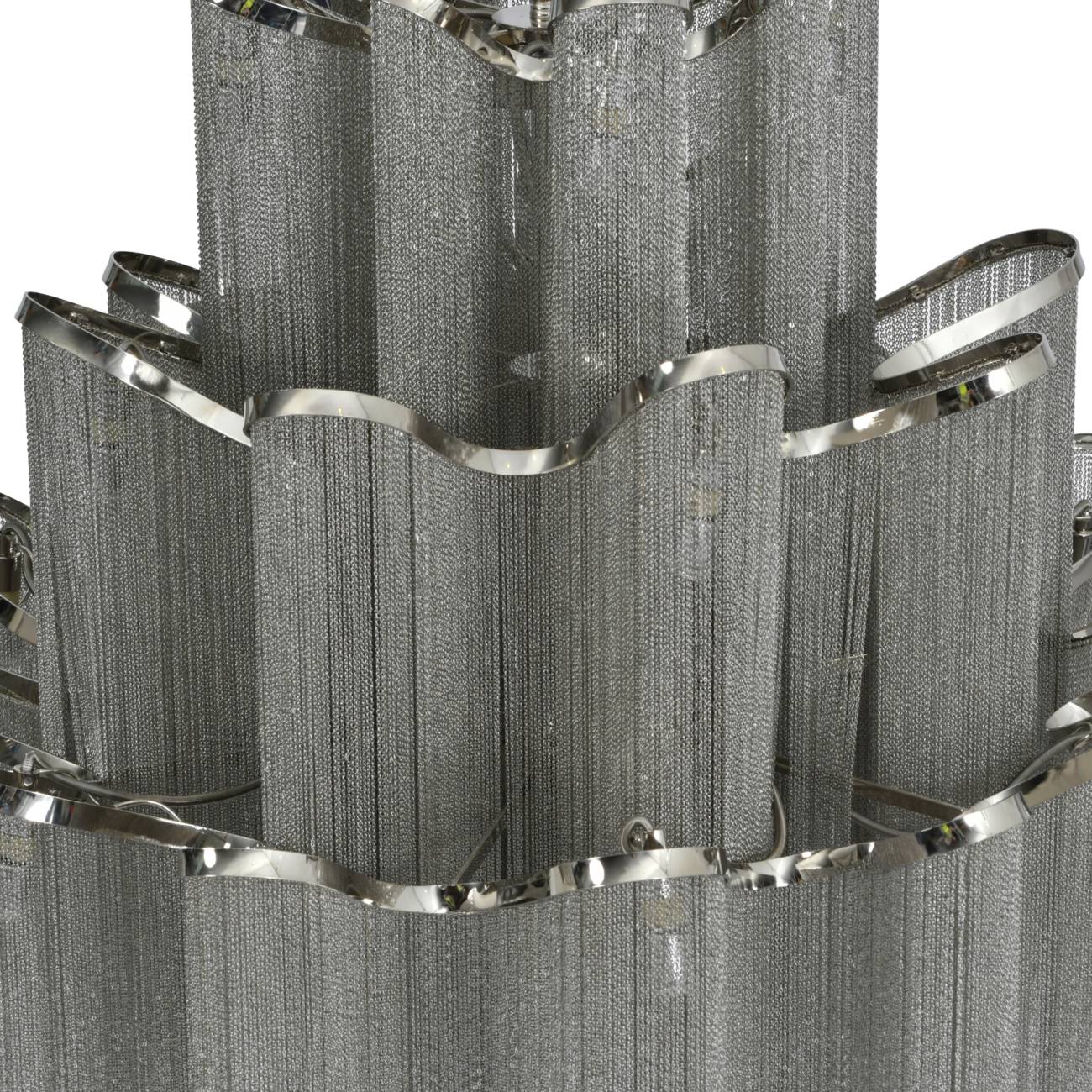 Blakemore Lux Chandelier 15 Light Waterfall Hanging Pendant Ceiling Lamp Fixture TRENTA 140cm drop-TRENTA 140H x 80 Dia-Distinct Designs (London) Ltd