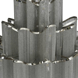 Blakemore Lux Chandelier 15 Light Waterfall Hanging Pendant Ceiling Lamp Fixture TRENTA 140cm drop-TRENTA 140H x 80 Dia-Distinct Designs (London) Ltd