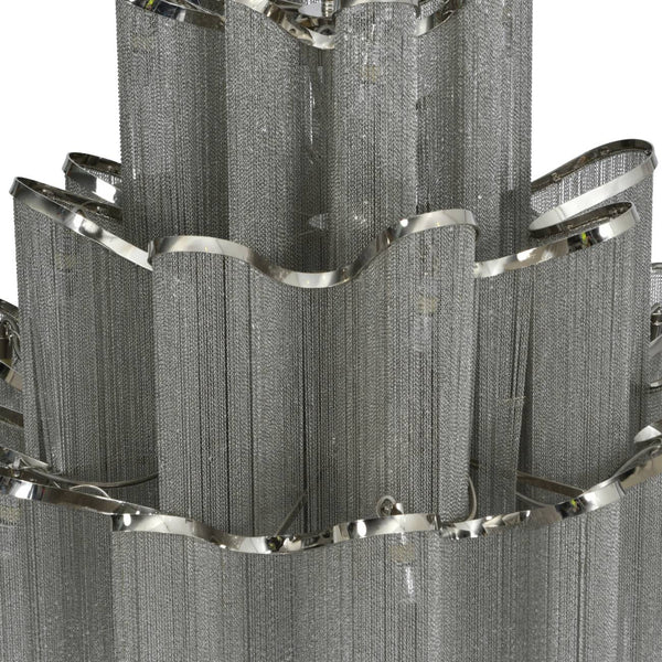 Blakemore Lux Chandelier 15 Light Waterfall Hanging Pendant Ceiling Lamp Fixture TRENTA 140cm drop-TRENTA 140H x 80 Dia-Distinct Designs (London) Ltd