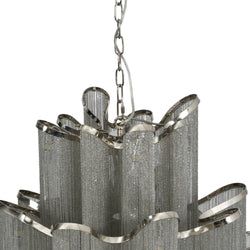 Blakemore Lux Chandelier 15 Light Waterfall Hanging Pendant Ceiling Lamp Fixture TRENTA 140cm drop-TRENTA 140H x 80 Dia-Distinct Designs (London) Ltd