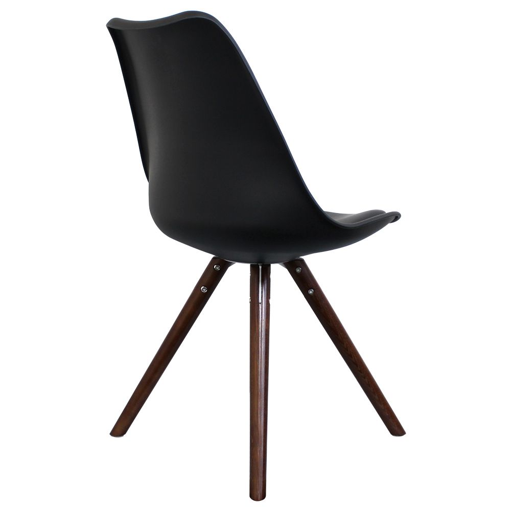 Distinct Designs Classic Mid-Century Design Dining Office Chair in durable Black PP Plastic-Distinct Designs (London) Ltd