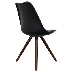 Distinct Designs Classic Mid-Century Design Dining Office Chair in durable Black PP Plastic-Distinct Designs (London) Ltd