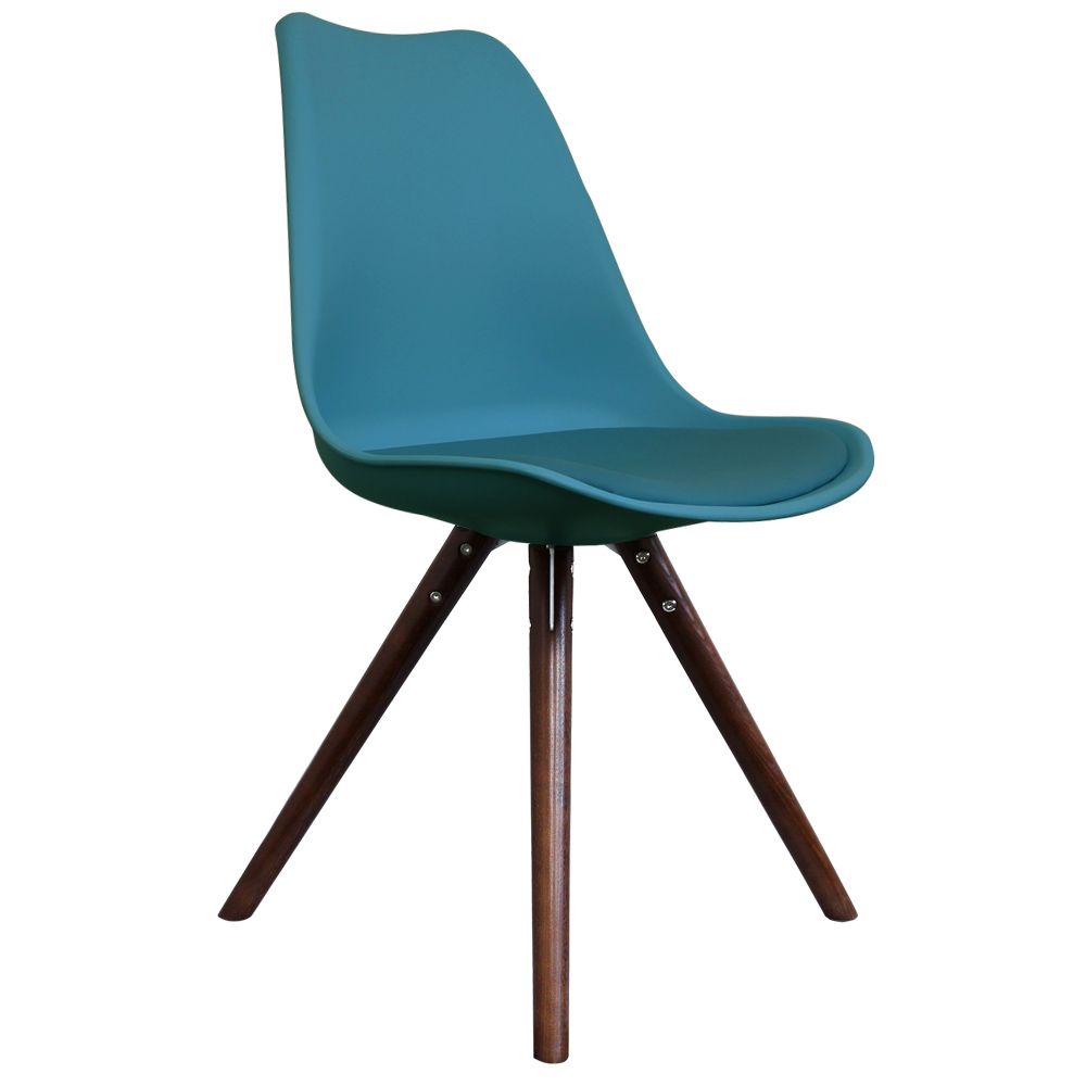 Distinct Designs Classic Mid-Century Design Dining Office Chair in durable Teal PP Plastic-Distinct Designs (London) Ltd