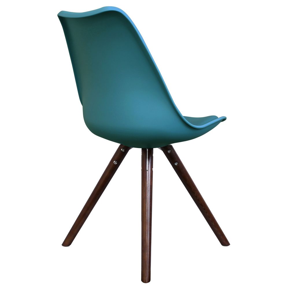 Distinct Designs Classic Mid-Century Design Dining Office Chair in durable Teal PP Plastic-Distinct Designs (London) Ltd