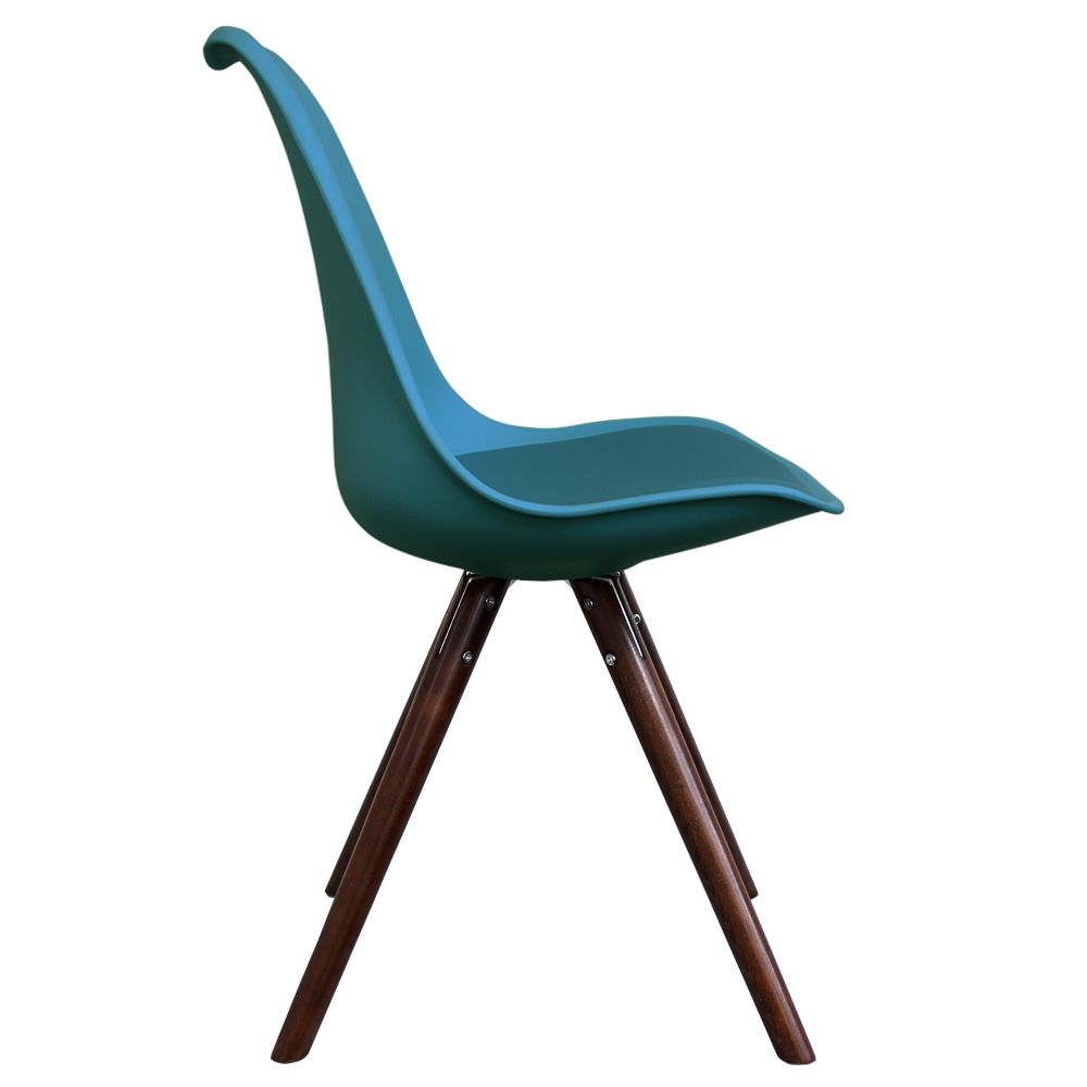 Distinct Designs Classic Mid-Century Design Dining Office Chair in durable Teal PP Plastic-Distinct Designs (London) Ltd