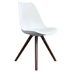 Distinct Designs Classic Mid-Century Design Dining Office Chair in durable White PP Plastic-Distinct Designs (London) Ltd