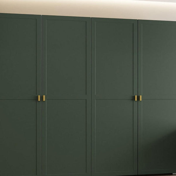 Modern Removable Radiator Cover with subtle STICKS Design in SATIN MATT Finish & Colours-Hunter Green-60x70cm-Distinct Designs (London) Ltd
