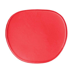 Distinct Designs Classic Mid-Century Design Seat Cushion for Dining Office Chair in Faux Leather-Red-Distinct Designs (London) Ltd