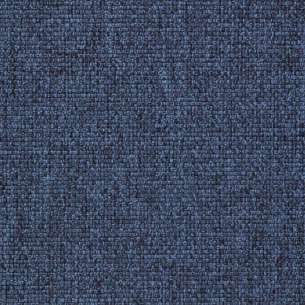Modern Pouffe Footstool Ottoman Square Seat 103x103cm in Denim Blue Fabric-Distinct Designs (London) Ltd