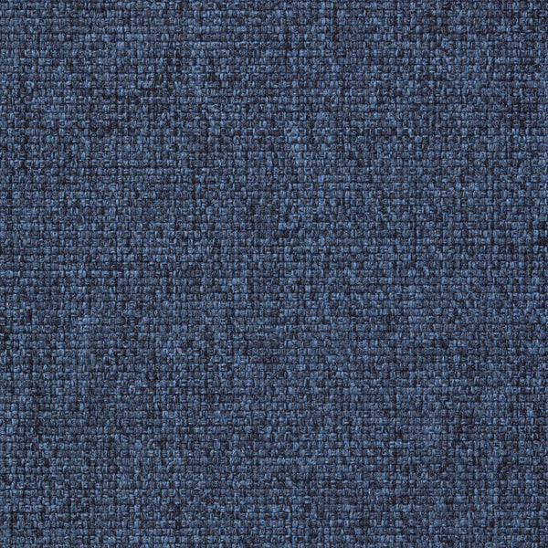 Modern Pouffe Footstool Ottoman Square Seat 103x103cm in Denim Blue Fabric-Distinct Designs (London) Ltd