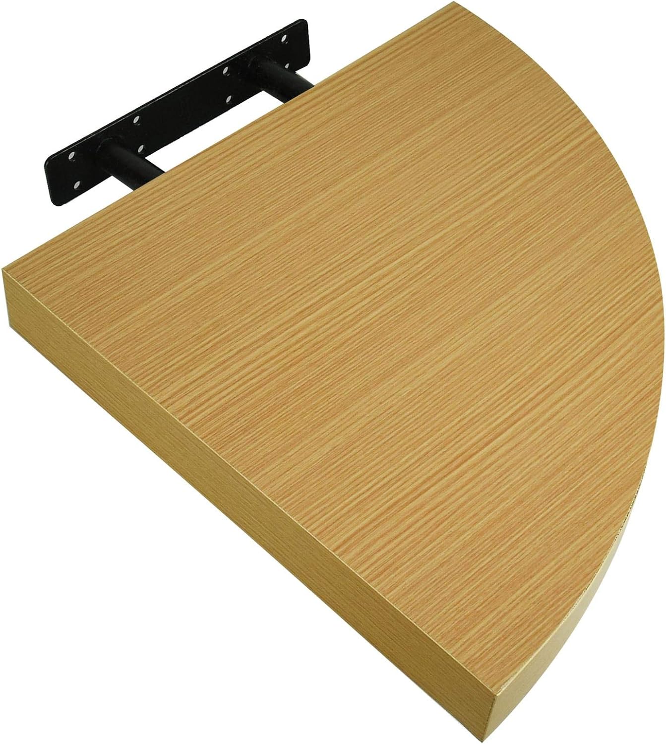 Floating and Elegant Corner Wall Shelf - for Display, Home Study Lounge WHITE 29cm-Distinct Designs (London) Ltd