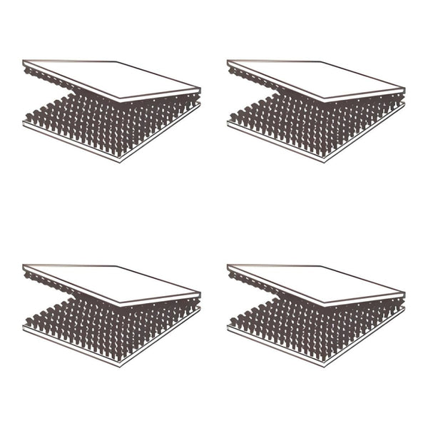 Industrial strength SelfAdhesive Hook & Loop Wall Mount Fixing for Flash hanging Wall Panels 4 pairs-4 Pairs-Distinct Designs (London) Ltd