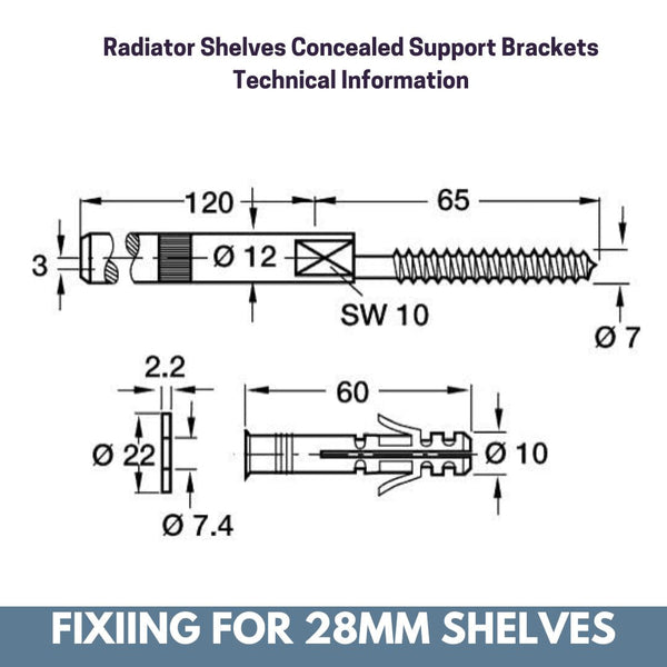 Made to Measure Rounded Radiator Top Shelf Windowsill made with strong 1.8cm thickness material-Distinct Designs (London) Ltd