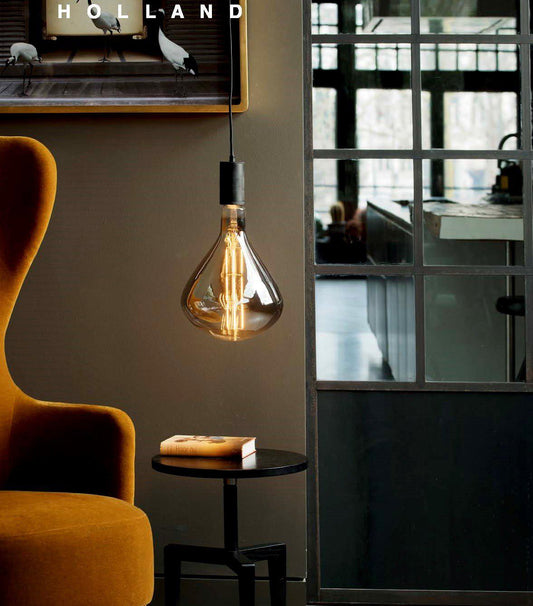 Vintage Oversized TEARDROP LED Bulb for Display Table Desk Pendant Light Fixtures-Distinct Designs (London) Ltd