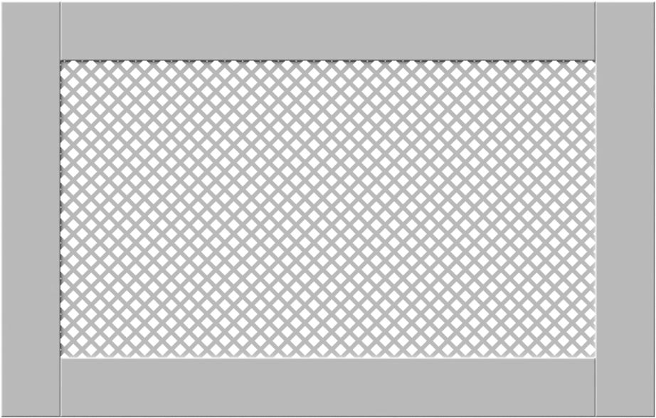 SALE Elegant White Removable Radiator Heater Covers with Classic DIAMOND decorative grille screen panel-70x110cm-Distinct Designs (London) Ltd