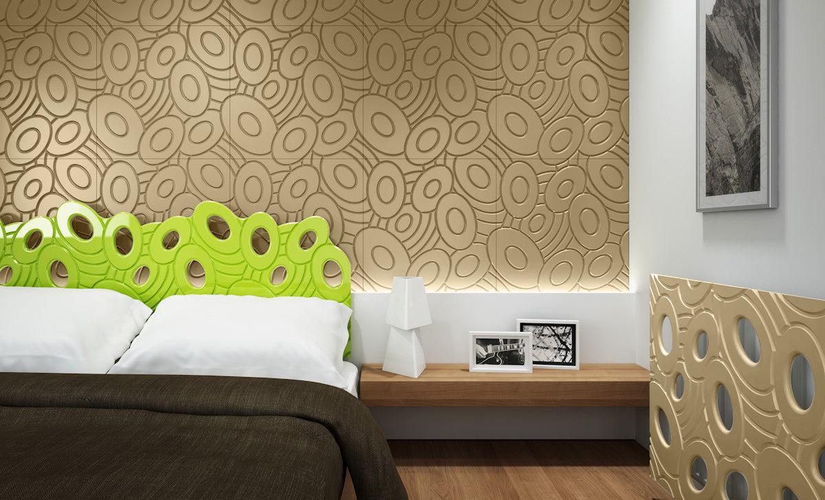 Designer Custom Made Radiator Heater Cover in GOLD Finish with Luxury GALAXY Design Pattern-Distinct Designs (London) Ltd