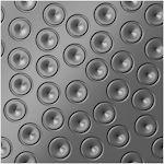 Decorative 3D Textured Feature Wall Panels with Ultramodern MOON Design-SlateGray-4 x 60x60cm / 23x23"-Distinct Designs (London) Ltd
