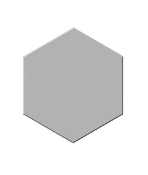Decorative HEXAGONAL wall panels with varied thickness for textured 3D surface design, pack of 3-Distinct Designs (London) Ltd