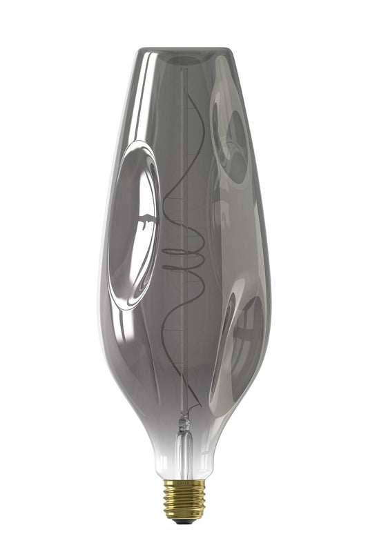 Decorative Vintage Oversized OVAL MOON LED Bulb for Display Table Desk Pendant Light Fixtures-XXL-Titanium-Distinct Designs (London) Ltd