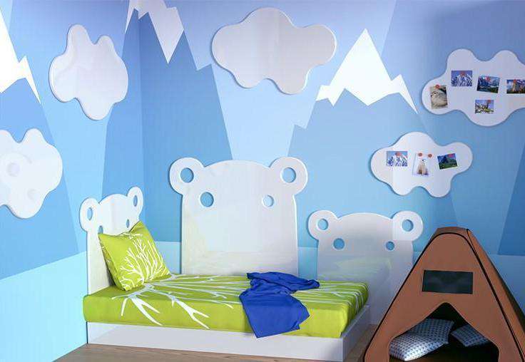 Kids HIPPO design single bed decorative Headboard for Children’s Bedroom Nursery Playroom-Distinct Designs (London) Ltd