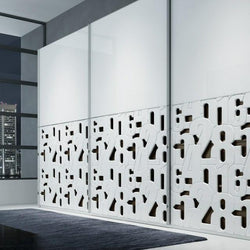 SALE White Framed Clip on Radiator Heater Covers with Classic decorative grille screening panel-Distinct Designs (London) Ltd