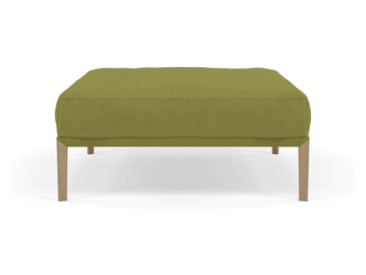 Modern Pouffe Footstools Ottomans Square Seat 103x103cm in Lime Green Fabric-Distinct Designs (London) Ltd