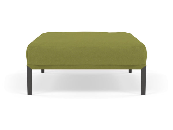 Modern Pouffe Footstools Ottomans Square Seat 103x103cm in Lime Green Fabric-Distinct Designs (London) Ltd