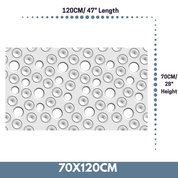 Custom-Made Removable Radiator Heater Cover with ultramodern MOON Design HIGH GLOSS Finish & Colours-White Gloss-70x120cm-Distinct Designs (London) Ltd