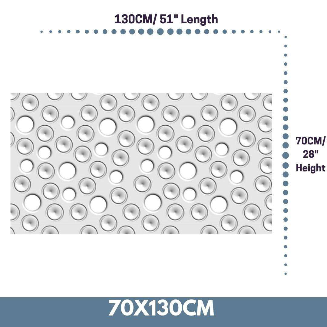 CustomMade Radiator Cover Decorative MOON Design WHITE 70 80 90 100 110 120 130 140 150 160 170 180-White-70x130cm-Distinct Designs (London) Ltd