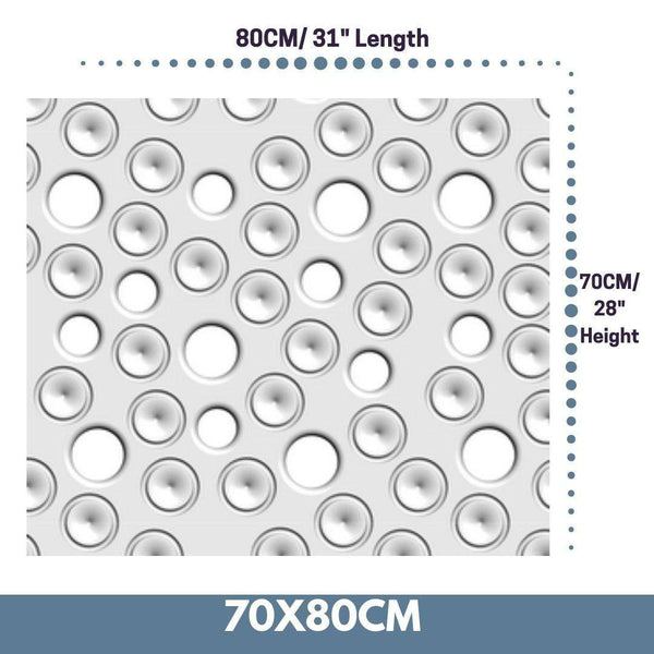 CustomMade Radiator Cover Decorative MOON Design WHITE 70 80 90 100 110 120 130 140 150 160 170 180-White-70x80cm-Distinct Designs (London) Ltd