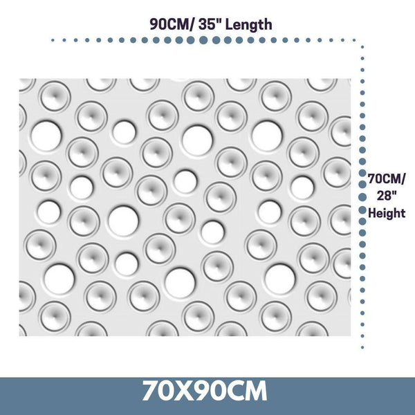 CustomMade Radiator Cover Decorative MOON Design WHITE 70 80 90 100 110 120 130 140 150 160 170 180-White-70x90cm-Distinct Designs (London) Ltd