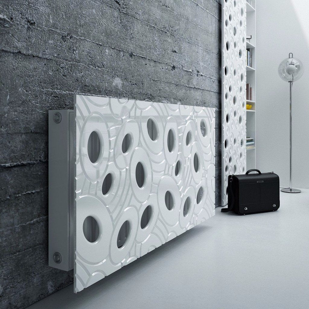 Sophisticated Removable Radiator Heater Cover with bold GALAXY Design in Satin MATT Finish & Colours-Distinct Designs (London) Ltd