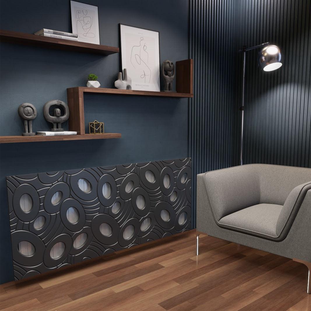 Designer Radiator Heater Cover with Luxury GALAXY Design SATIN MATT Finish-Distinct Designs (London) Ltd