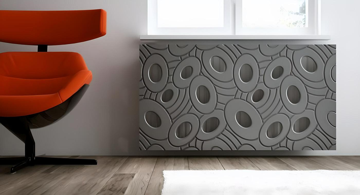 Designer Radiator Heater Cover with Luxury GALAXY Design SATIN MATT Finish-Distinct Designs (London) Ltd