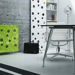 Decorative 3D Textured Feature Wall Panels with Ultramodern MOON Design-LimeGreen-4 x 60x60cm / 23x23"-Distinct Designs (London) Ltd
