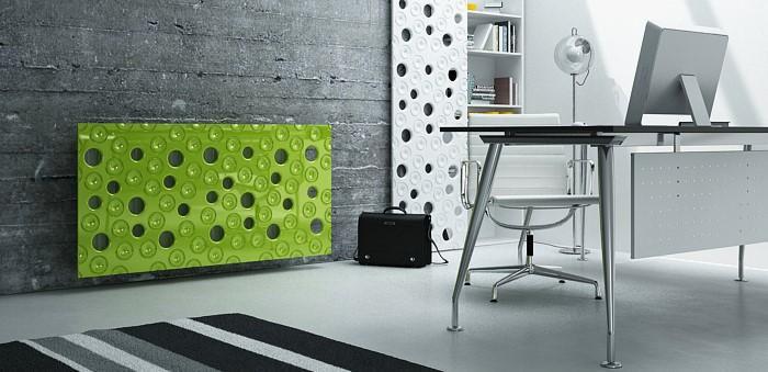 Custom-Made Removable Radiator Heater Cover with ultramodern MOON Design HIGH GLOSS Finish & Colours-Distinct Designs (London) Ltd