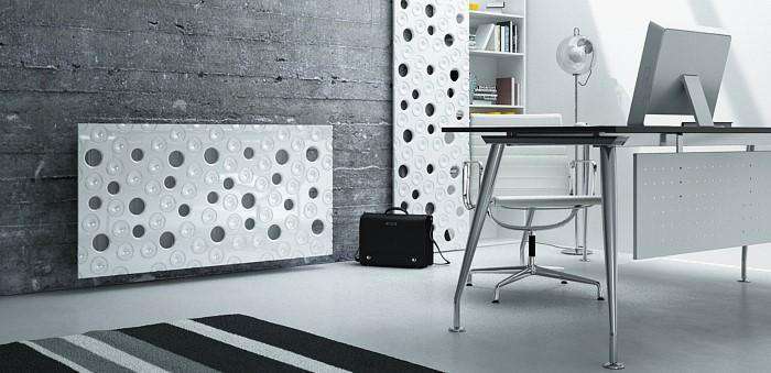 CustomMade Radiator Cover Decorative MOON Design WHITE 70 80 90 100 110 120 130 140 150 160 170 180-Distinct Designs (London) Ltd