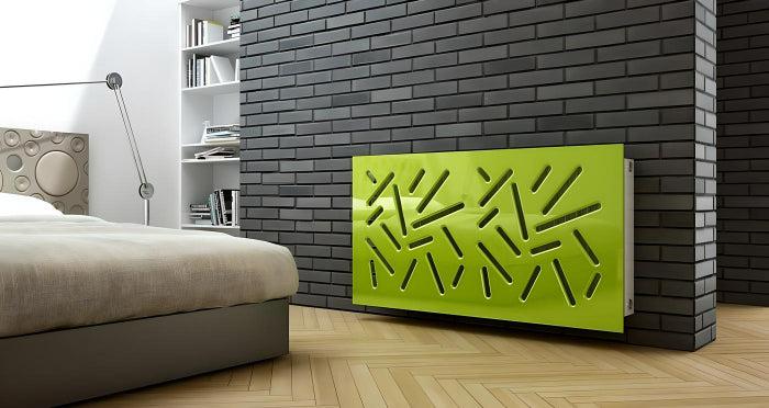 Modern Radiator Heater Cover with STICKS Design GLOSS Finish-Distinct Designs (London) Ltd