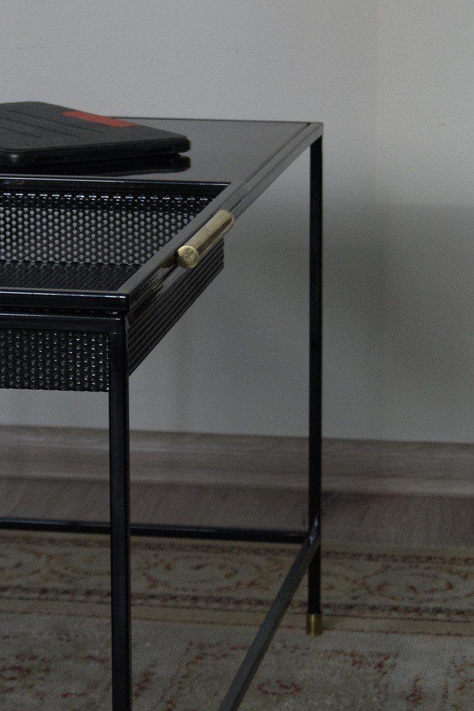 Bespoke Metal Coffee Table 82x41x47cm (LxHxD) in Black-Distinct Designs (London) Ltd